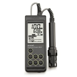 ハンナインスツルメンツ・ジャパン ポータブル溶存酸素計(ガルバニ電極法) HI 9147N-10