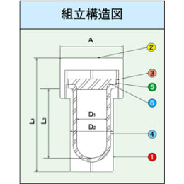 TGK - 東京硝子器械 TryWinZ / PTFE内筒型密閉容器 TAF-SR-300