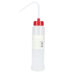 NT洗瓶BIIカラーキャップ スリム 広口 PE製 200mL 色11 パープル