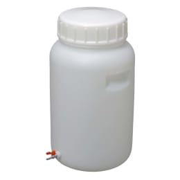 瑞穂化成工業 広口びん ボールコック付 50L 0743