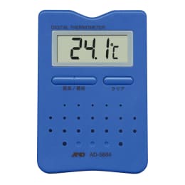 【販売終了】デジタルホーム温度計 青 AD-5684BL