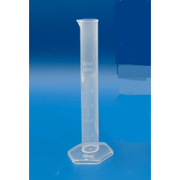 メスシリンダー PP製 クラスB 目盛付 10mL
