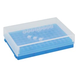 PCRチューブラック 0.2mL PCRチューブラック 96穴 青