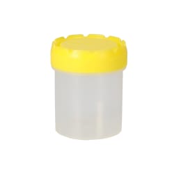 滅菌スクリューコップ 黄蓋 50mL 300入