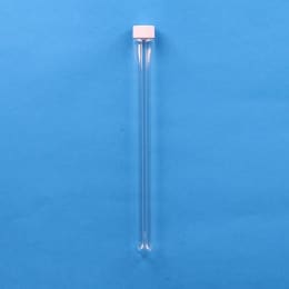 ねじ口試験管 ST-20 40mL 白キャップ フッ素PTFE/ニトリルパッキン付 30入 119238