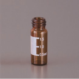 1.5mL 褐色バイアル ラベル付 SV0902AP 100本
