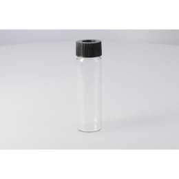 EPAバイアル EPA-40 40mL 穴あき黒キャップ・フッ素PTFE/シリコンパッキンセット 50組 209006