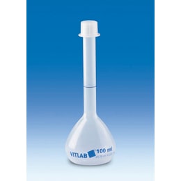 PPメスフラスコGL #673891 クラスB 100mL