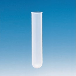 遠沈管 丸底 円筒形 リップ付 PPCO 100mL 10本入