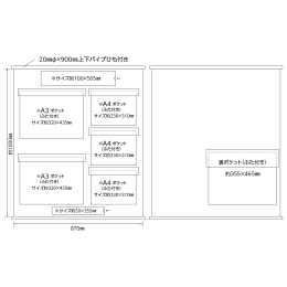 工事管理用垂れ幕 KKM-3YR オレンジ