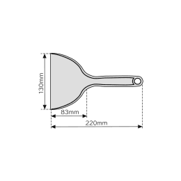 MPFナイロンヘラ MPF-NHL-BL 5本入