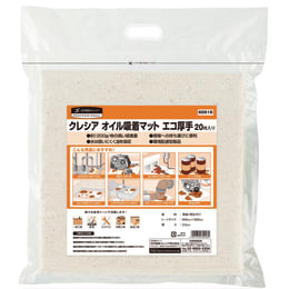 日本製紙クレシア オイル吸着マット エコ厚手 60916 20枚