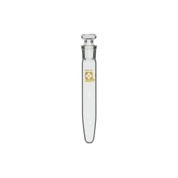 柴田科学 SPC共栓遠心沈殿管 円錐形 ガラス平栓付 目盛なし 10mL 030280-13106