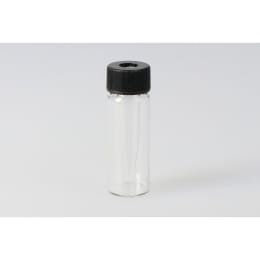 日電理化硝子 スピッチバイアル SPV-1000 1000μL 無色 穴あき黒キャップ フッ素PTFE/シリコーンパッキングセット 20組 203364