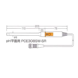 pH電極 PCE308SW-SR