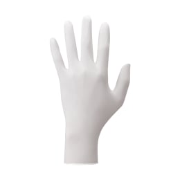 ナイスハンド®つかいきり手袋きれいな手®ニトリルゴム L 白 50枚
