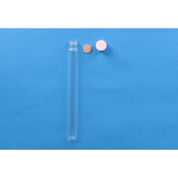 ねじ口試験管 ST-15M 15mL 白キャップ フッ素PTFE/ニトリルパッキン付 50入 119233