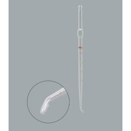 先曲りピペット 5mL IWAKI