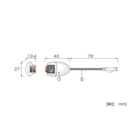 エスペックミック 電流入力接続ケーブル AIH-1010