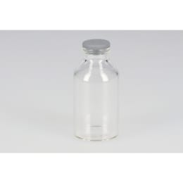 低アルカリ瓶 NV-30 30mL 無色 液状用ブチルゴム(大)付 50組 208147
