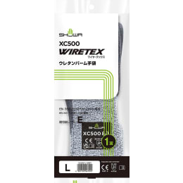 ワイヤーテックスウレタンパーム手袋 XC500 L 1双