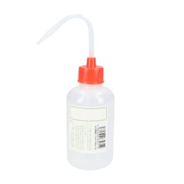 NT洗瓶 カラーキャップ 細口 250mL 色3 R レッド