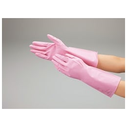 ニトリル薄手 手袋 №910 L ピンク 簡易包装 10双組