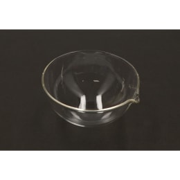 ガラス蒸発皿 丸底 Φ90 120mL