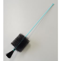 ブラシ小試験管用　ビニール巻黒毛10本入