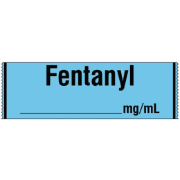 麻酔薬ラベル13 Fentanyl mg/mLSA-241 12.7m