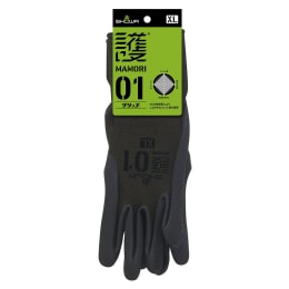 【販売終了】護(MAMORI) 01 グリップ手袋 天然ゴム XL 10双