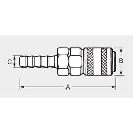 ワンタッチカップリング QJ-33P