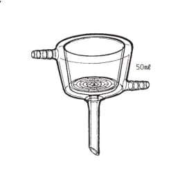 恒温ジャケット付桐山ロート S-40W