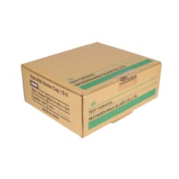 日電理化硝子 ねじ口瓶 S-2 5mL 茶色 P.Pキャップ シリコーンゴムパッキングセット 100組 250057