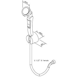 緊急用洗眼器 BR713-025