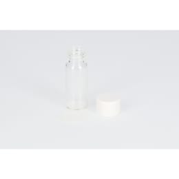 日電理化硝子 ねじ口瓶 S-09B 3mL 無色 メラミンキャップ シリコーンゴムパッキングセット 100組 250145