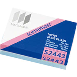 【販売終了】スーパーフロスト・スライドグラス S2443 100枚