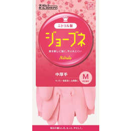 ジョーブネ中厚手 手袋 M ピンク 1双