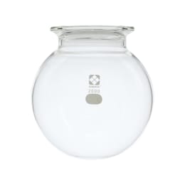 セパラブルフラスコ 丸形 溝付 バンド付 2000mL φ85