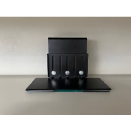 耐震金具 ラック用(H70~H110mm) MRAS100-BG 4入