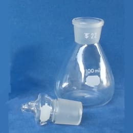 ピクノメーター 広口 100mL 共通摺22