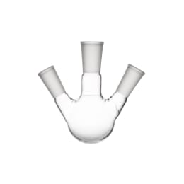 石英三ツ口フラスコ 2000mL 29-24