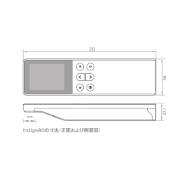 ハンディタイプ指示計 indigo80 A1N1N1A0