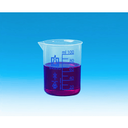 ビーカー 青目盛付き PP 250mL