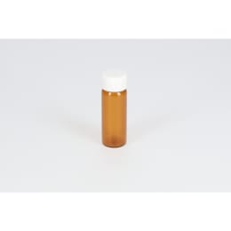 ねじ口瓶 茶色 S-3 10mL PPキャップ ソフトロンPP貼りパッキン付 100組 250018