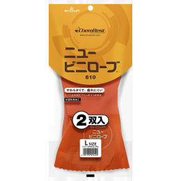 【販売終了】ニュービニローブ 手袋 610 L 2双×5袋