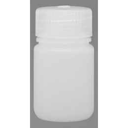 広口試薬ボトル HDPE製 白色 30mL 100本