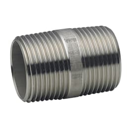 SUS製ねじ込み継手 ニップル 3/4 VN-06