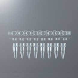 PCR用8連チューブ 0.2mL 3135-00 フラットキャップ 125入