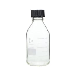ねじ口びん(メジュームびん) 黒キャップ付 750mL 017200-7502A